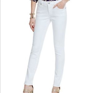 The limited white jeans